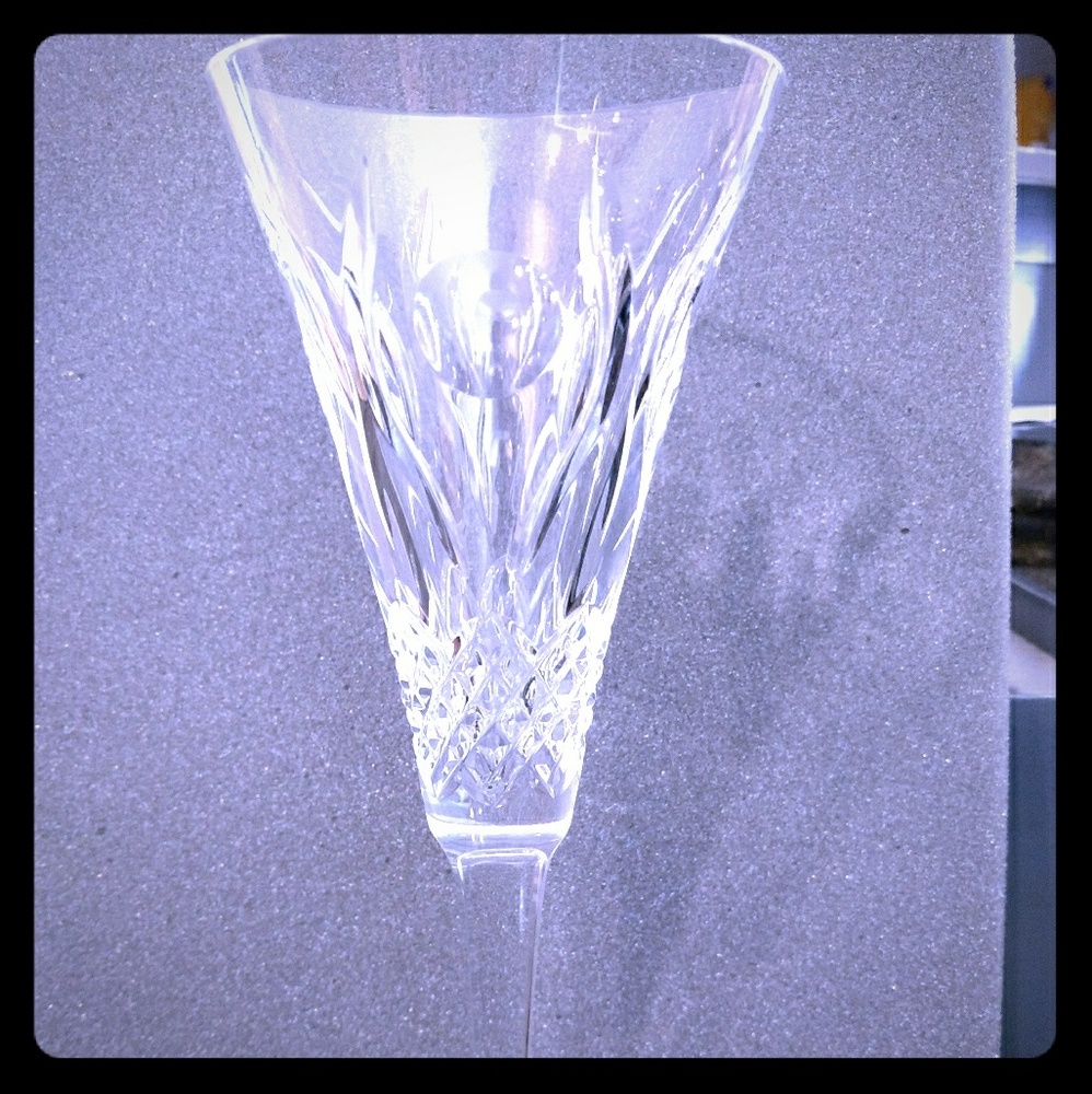 Waterford Crystal Champagne Flutes